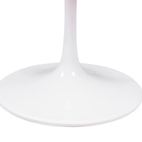 Inspiratie Tulip Eettafel in Carrara Marmer 120cm - Design Meubels