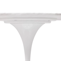 Inspiration Table Design Tulip 120Ø Marbre Carrare - Meubles Concept