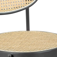 Taburete Bar Vintage Preston Ratán Natural 65 cm – Mueble Design