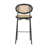Stolička Vintage Bar Preston Rattan Natural 65 cm - Mobelarium