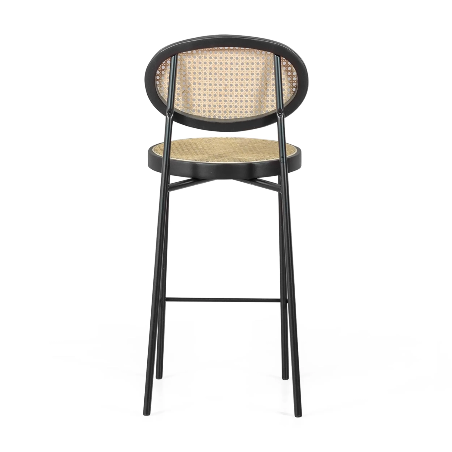 Stool Vintage Bar Preston Rattan Natural 65 cm - Mueble Design