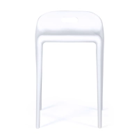 Stool design Didi 45 cm White | Minimalist and Light Design