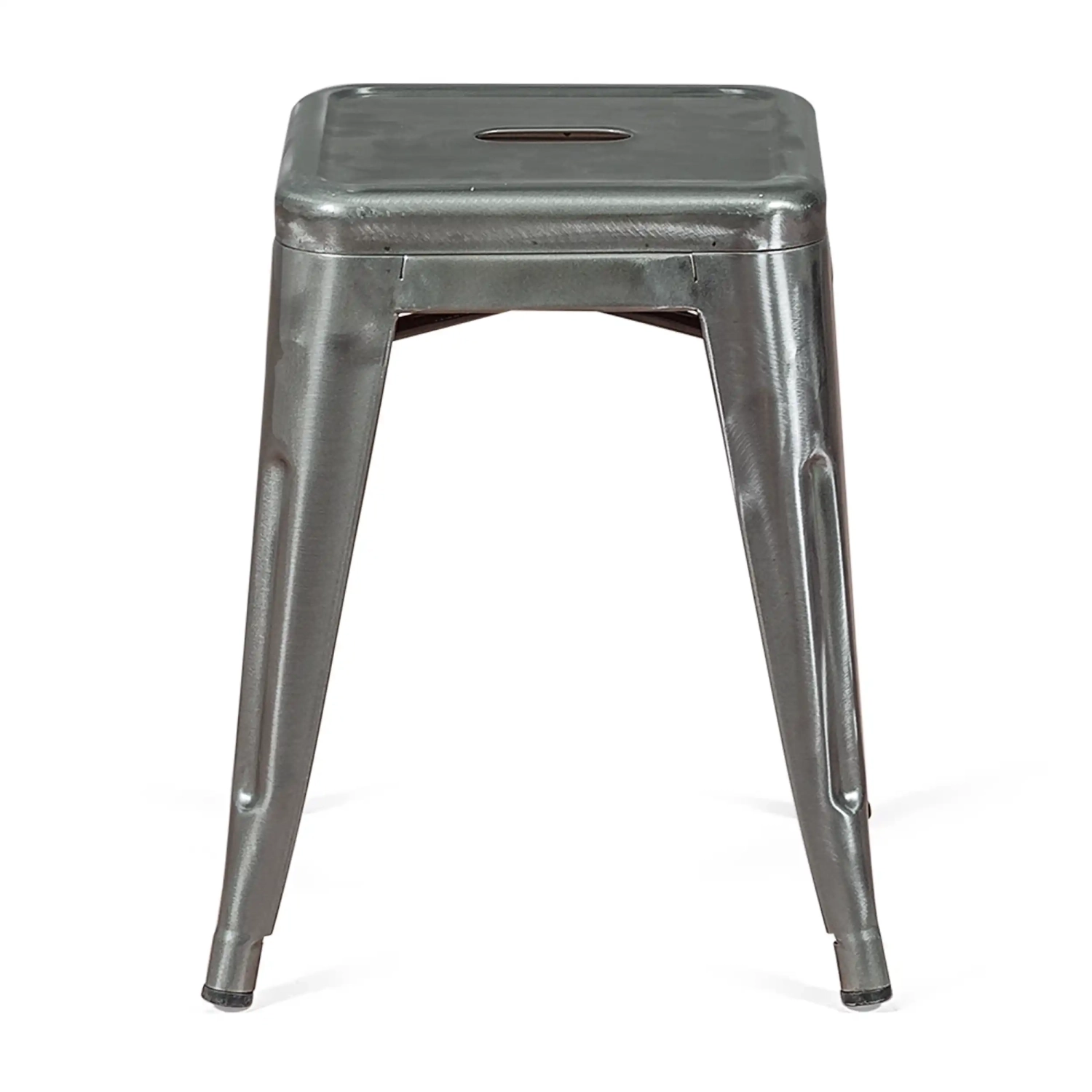 Stolička Metalické Bistro 45 cm | Industriální styl stohovatelný