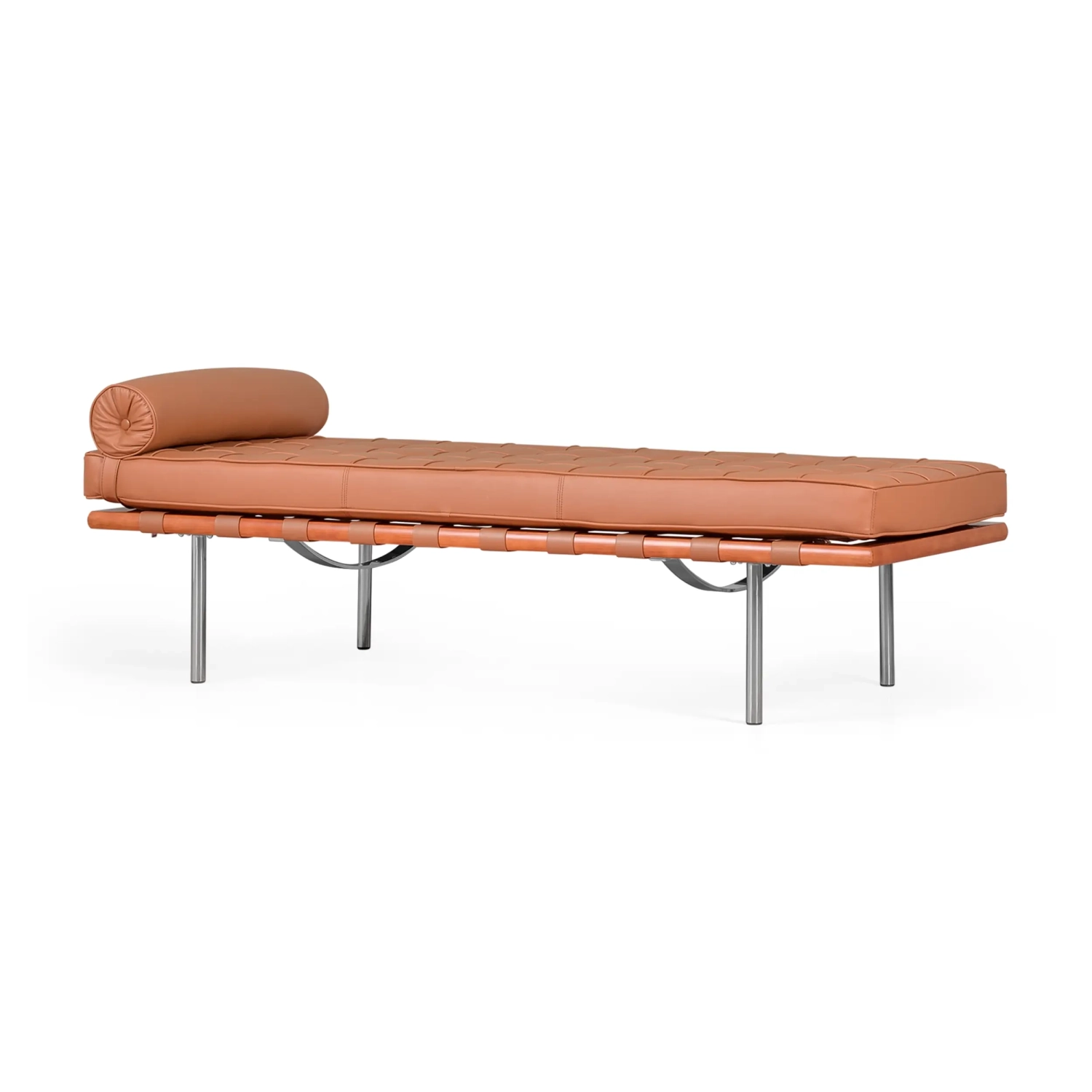 Replica dagbed Barcelona Dagbed in cognac leer