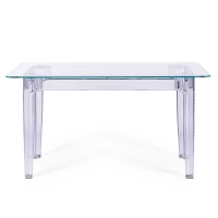 Ghost Dining Table 140x80 cm | Modern Transparent Design