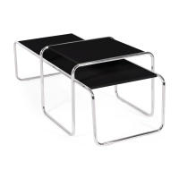Inspiratie set Tafels Laccio Breuer | Bauhaus Design | Salon- & Bijzettafels