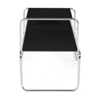 Set di tavolini d'ispirazione Laccio Breuer | Bauhaus Design | Tavolini da caffè e laterali