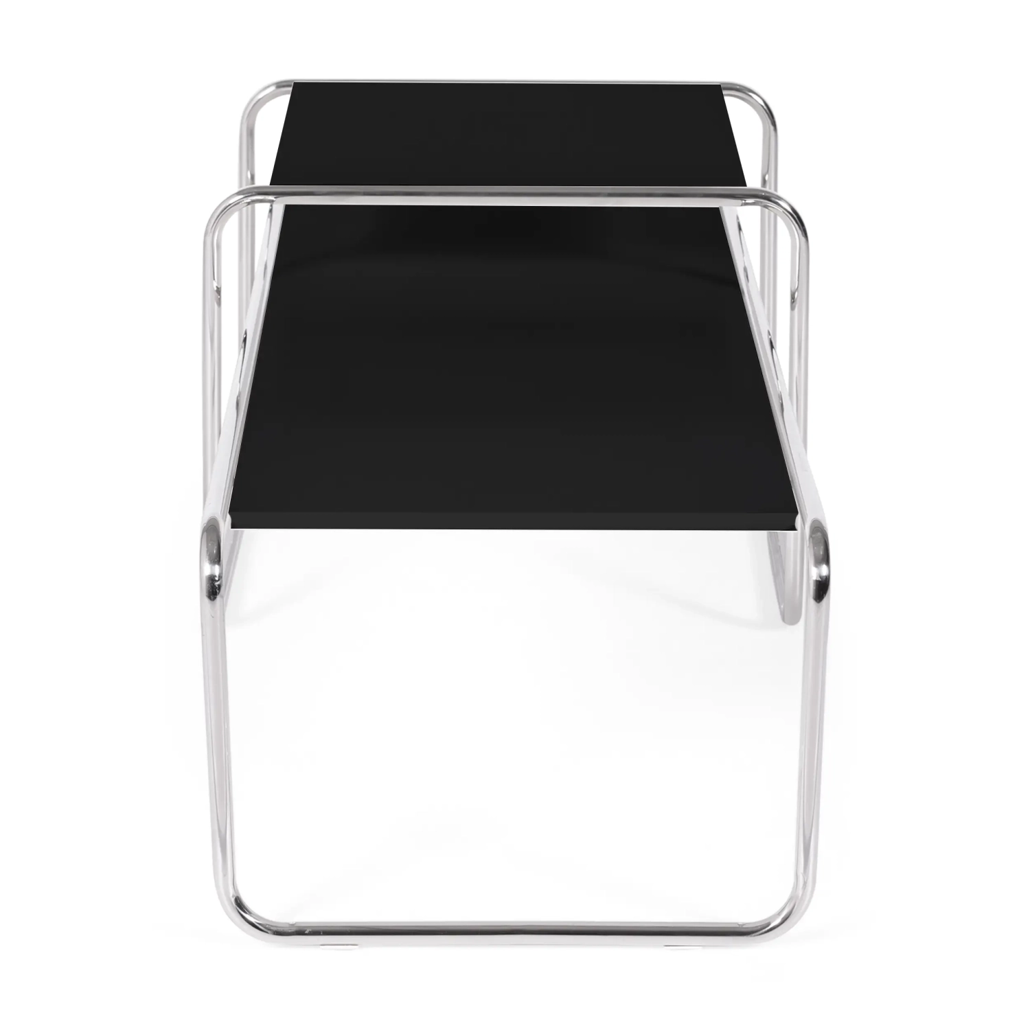 Inspiración conjunto Mesas Laccio Breuer | Diseño Bauhaus | Mesa Centro y Auxiliar