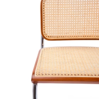 Chair Cesca economical chair in steel, beech and rattan 🪑 | Mueble Design