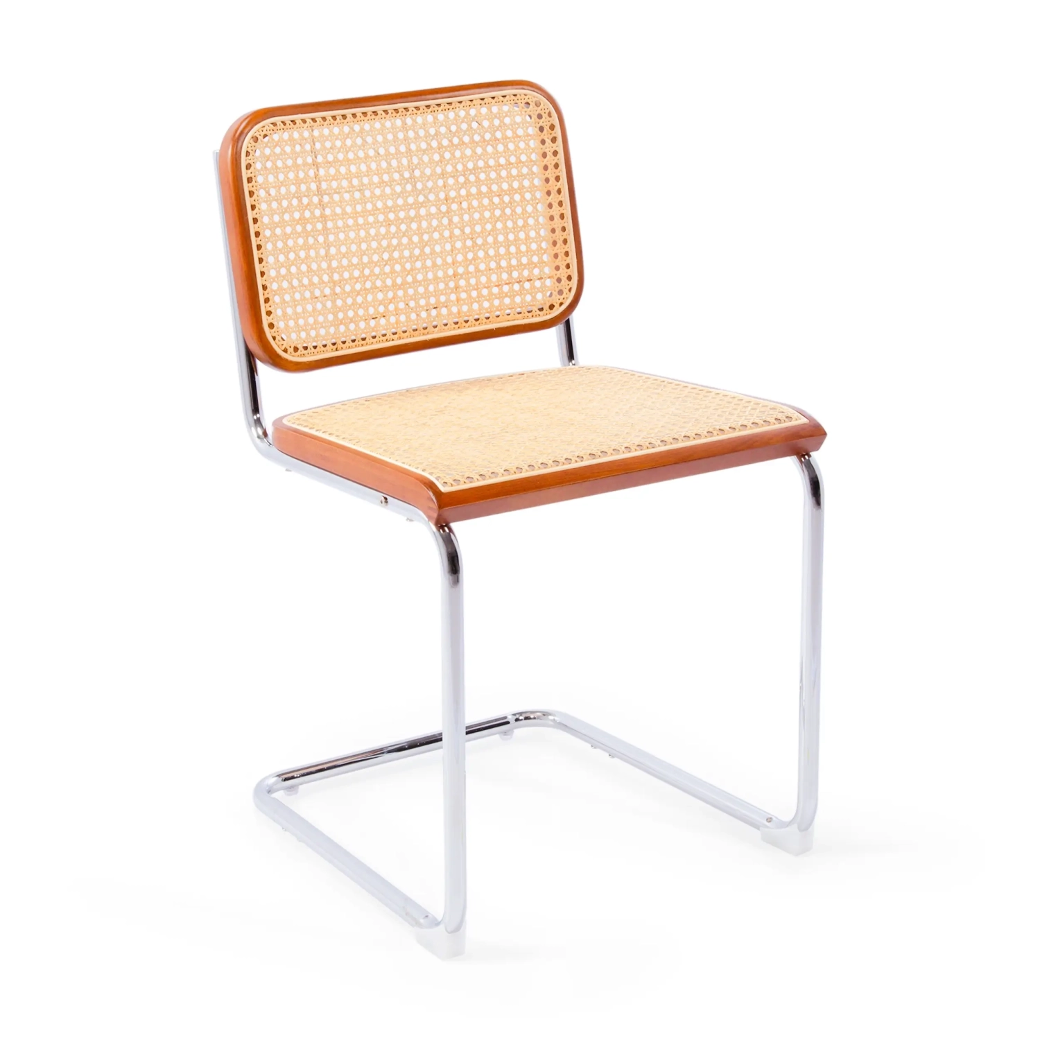 Chair Cesca economical chair in steel, beech and rattan 🪑 | Mueble Design
