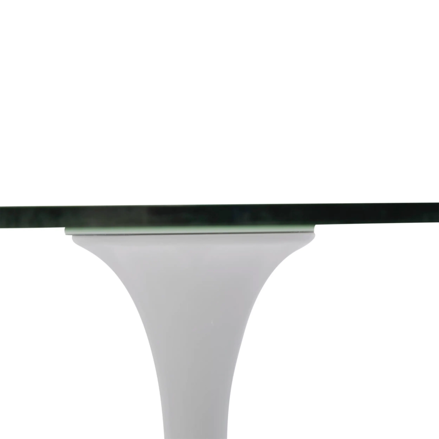 Bord Tulip glasbord 90 cm | Modernt och elegant | Mobelarium