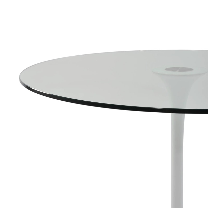 Tafel Tulip glazen tafel 90 cm | Modern en Elegant | Mobelarium