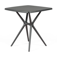 Mesa Moises 72 cm para Jardín | Moderna, Ligera y Resistente | Interior y Exterior