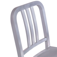 Stolička Navi Army 66 cm z hliníku | Stylový průmyslový design