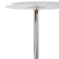 Wysoki stół Boom 60 cm - Nowoczesny stół z chromowaną podstawą do kuchni lub baru