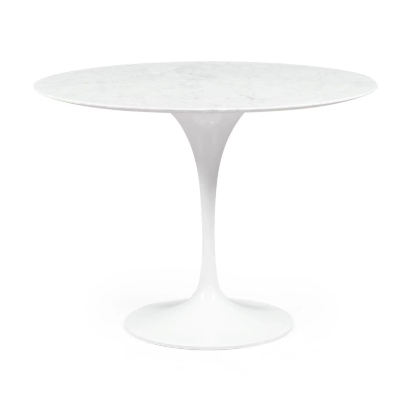 Inspiration Design table Tulip 100Ø in Carrara Marble - Mueble Design