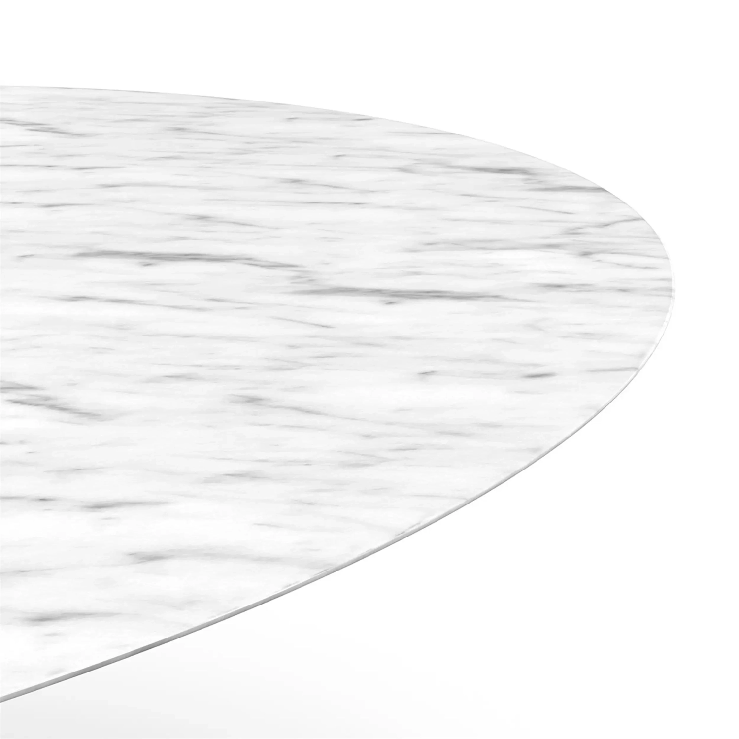 Lotus Coffee Table 120cm in Marble Carrara