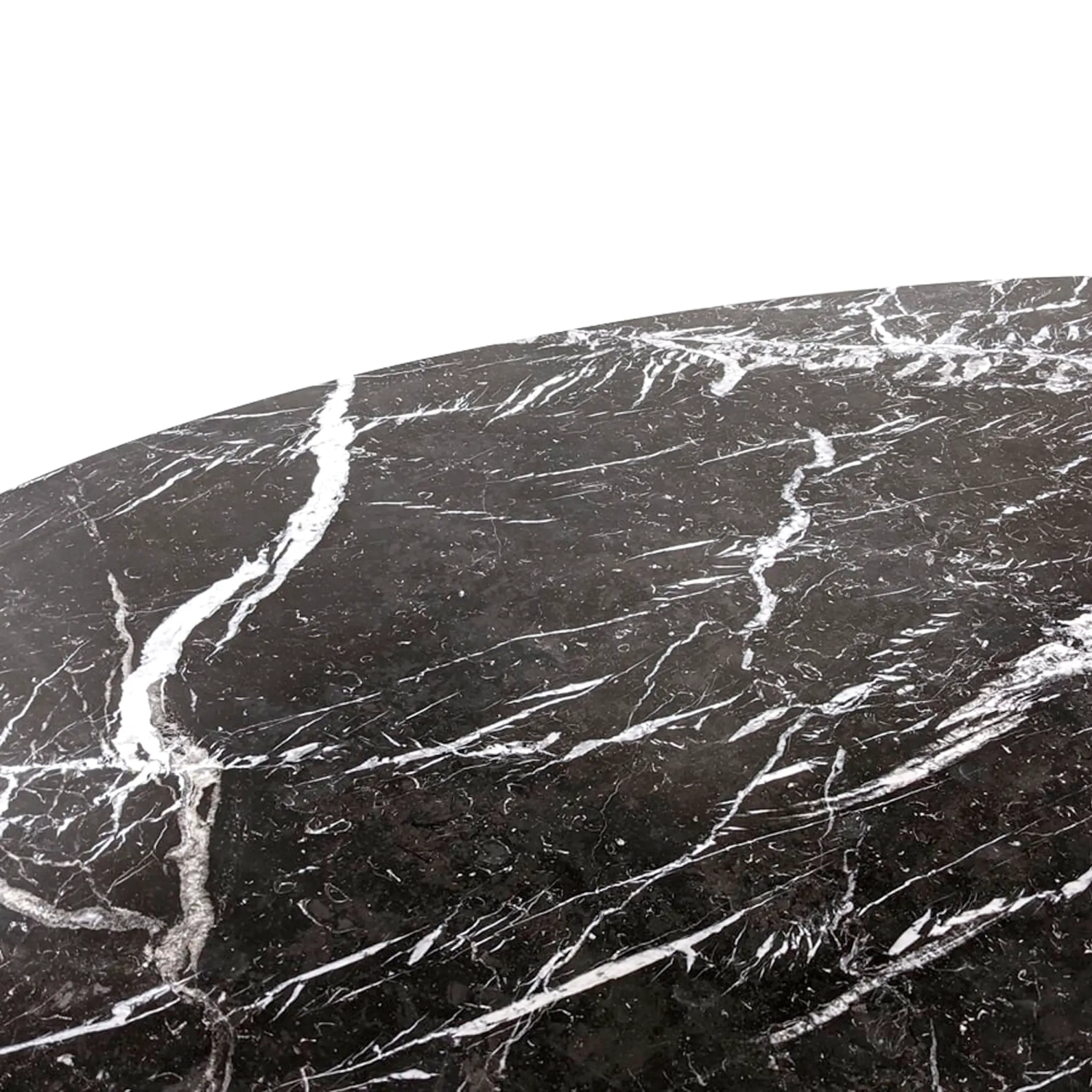 Mesa de Jantar Inspiration Tulip em Mármore Marquina - Móveis Design