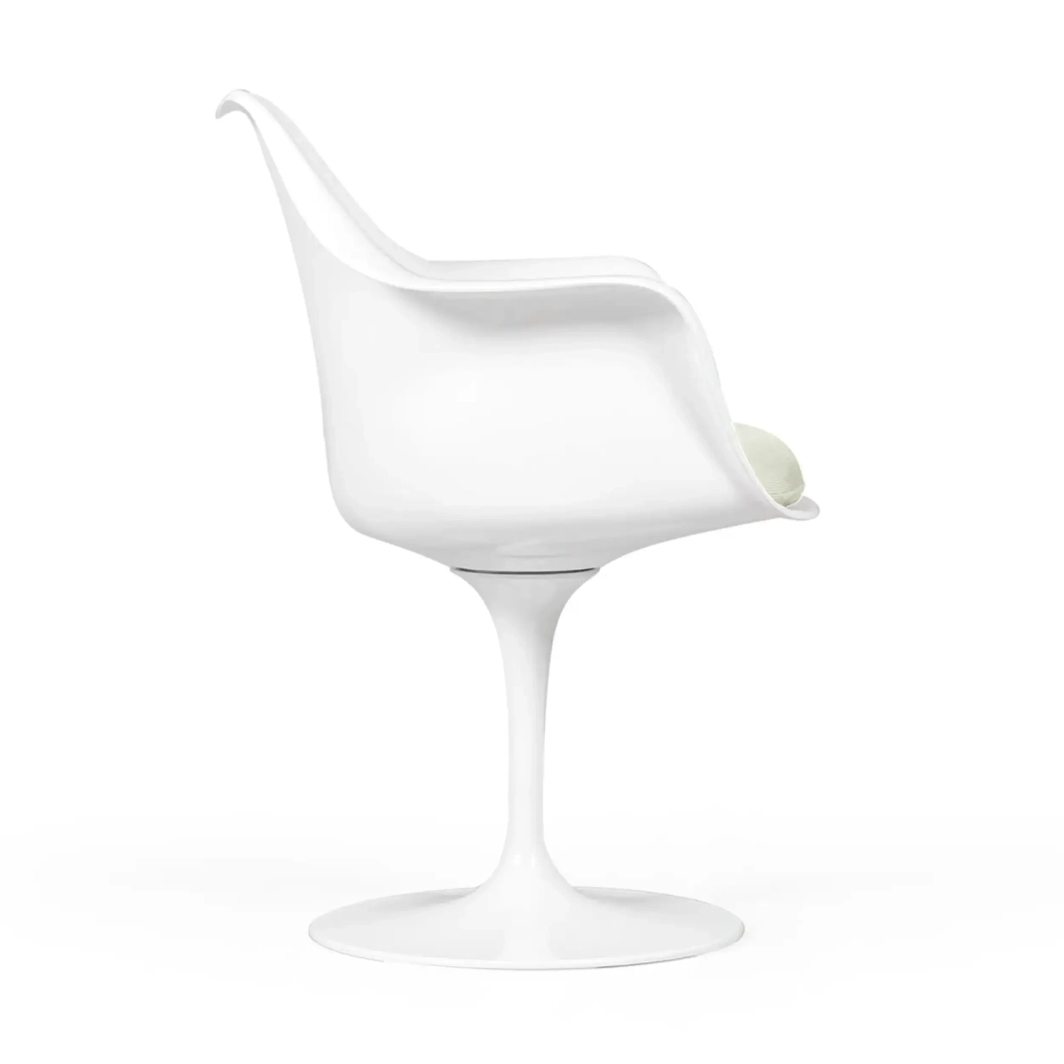 Stuhl Saarinen Tulip Arms mit Baumwollkissen - Designerstühle - Mobelarium
