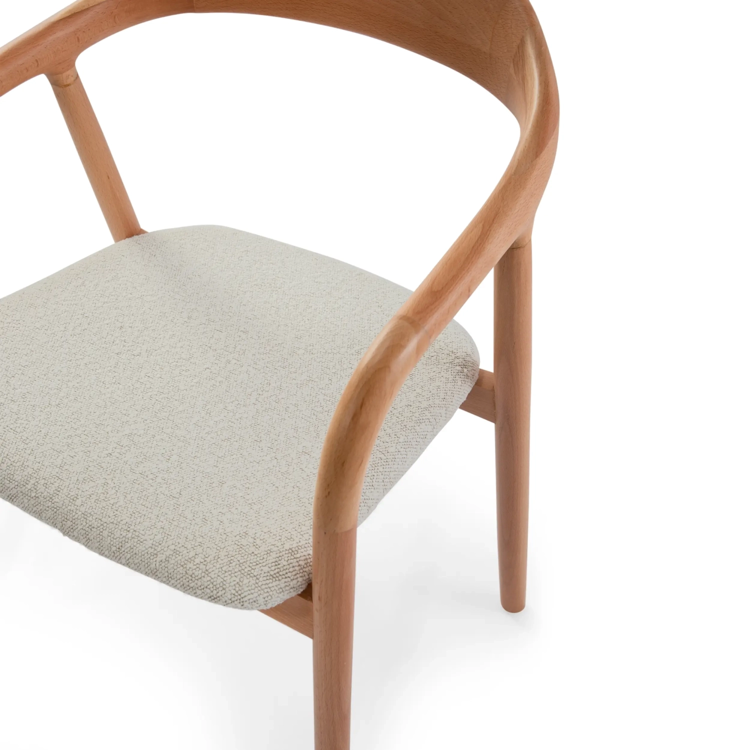 Warsow Nordic Ruokapöydän tuoli luonnonpuusta | Elegantti ja mukava muotoilu