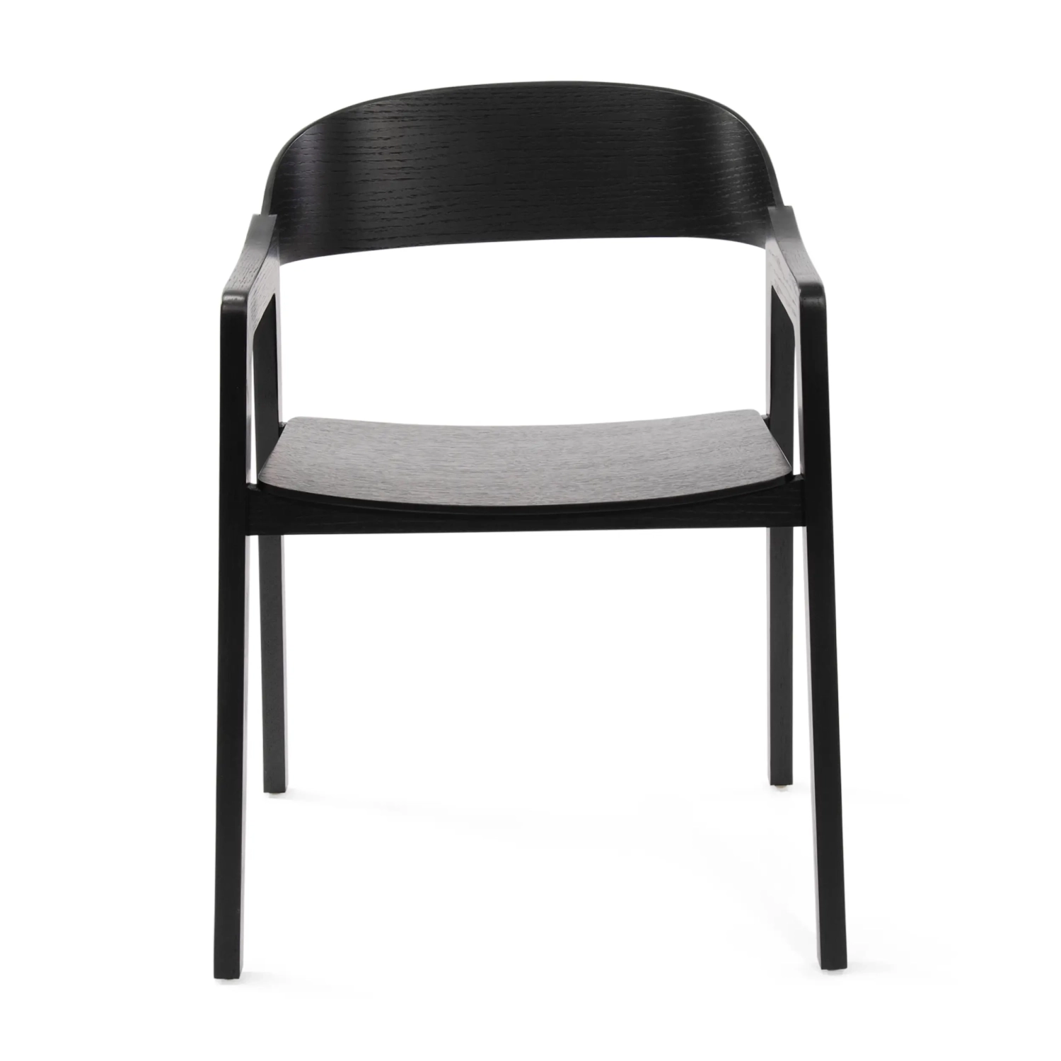 Stol i nordisk ek med armar Soho | Skandinavisk minimalistisk design