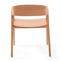 Silla Nórdica Soho de Roble con Brazos | Diseño Minimalista Escandinavo