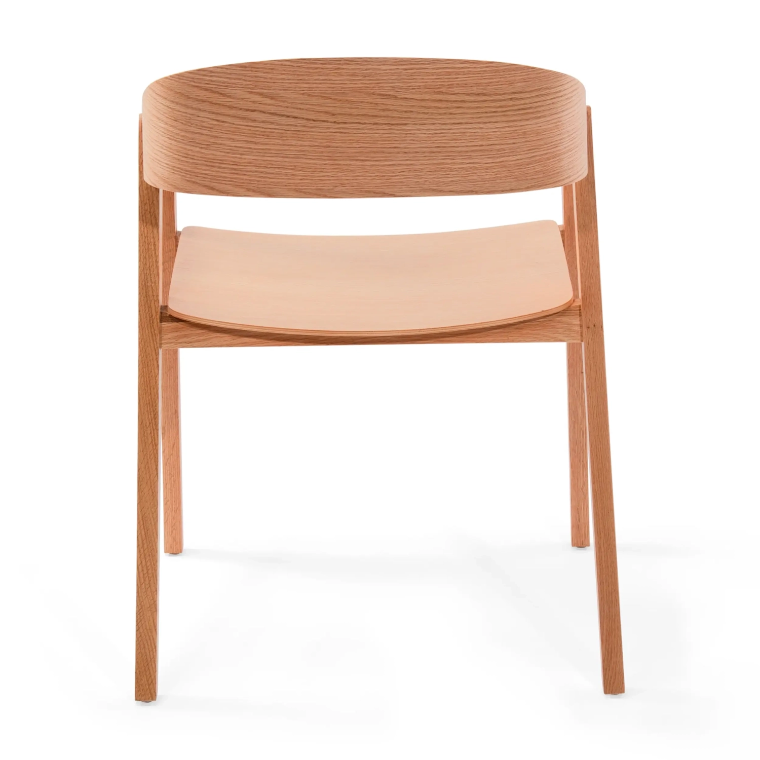 Stol i nordisk ek med armar Soho | Skandinavisk minimalistisk design