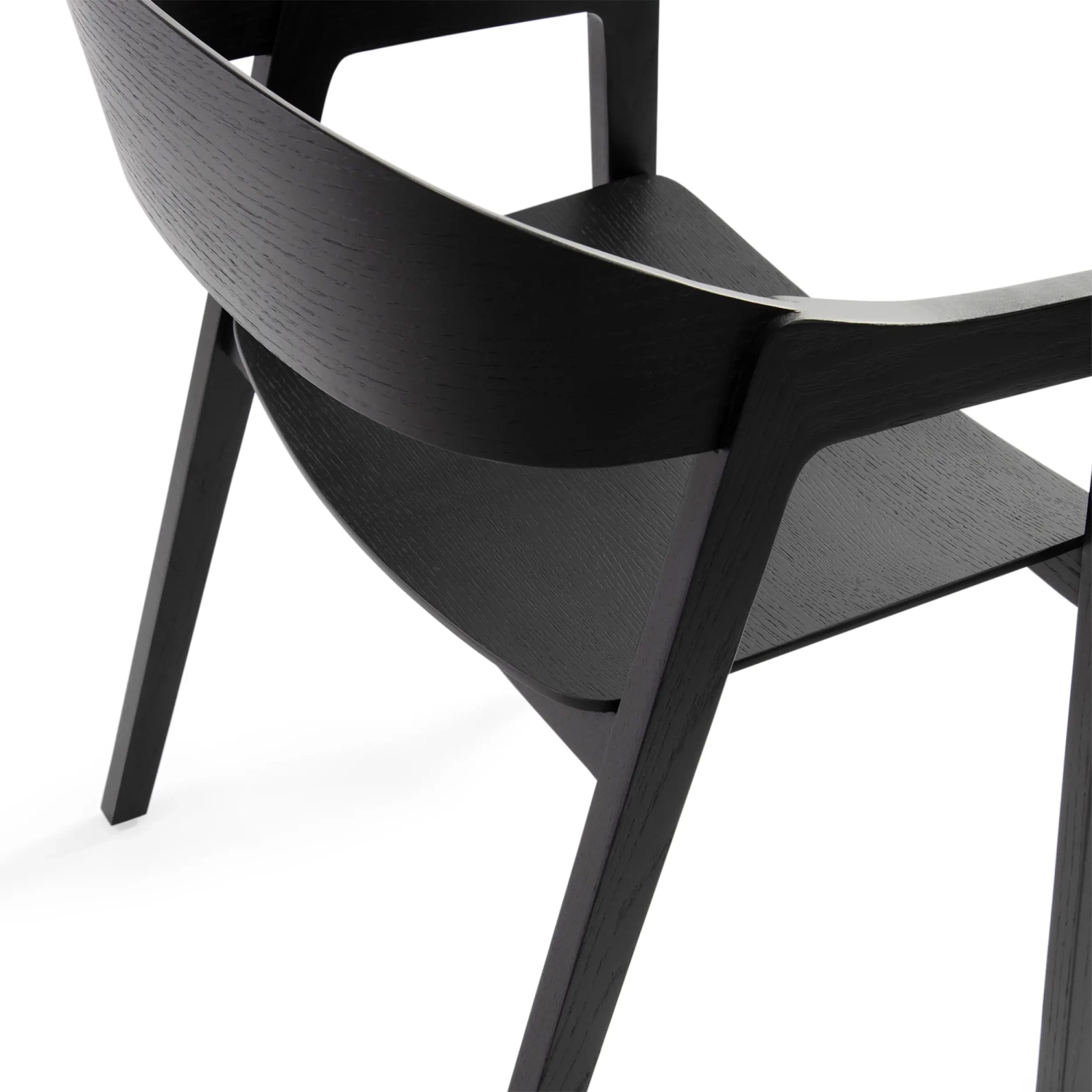 Silla Nórdica Soho de Roble con Brazos | Diseño Minimalista Escandinavo