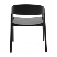 Silla Nórdica Soho de Roble con Brazos | Diseño Minimalista Escandinavo