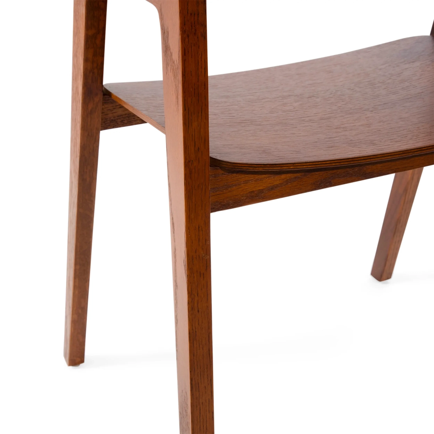 Silla Nórdica Soho de Roble con Brazos | Diseño Minimalista Escandinavo