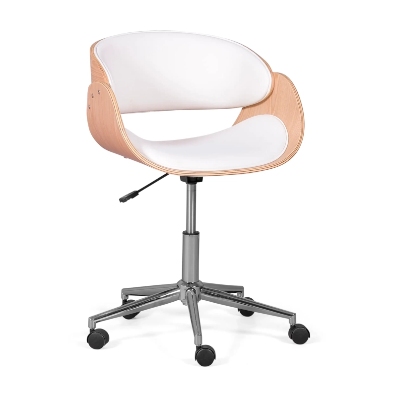 Chaise de bureau Burrow - Chaises de bureau en bois - Meubles Concept