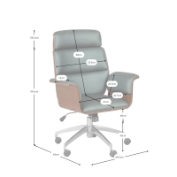 Nordic Executive bureaustoel - Bureaustoelen - Icon Mobiel