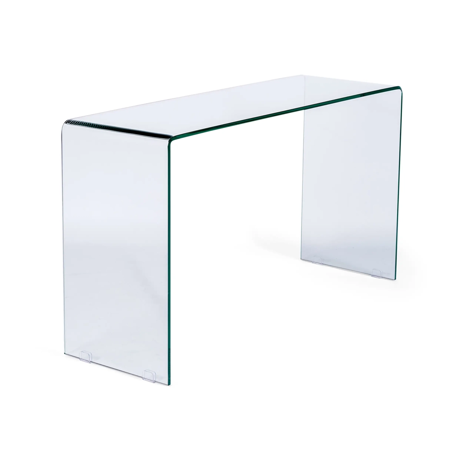 Konsolbord Ice Console : 12 mm klart härdat glas