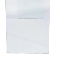 Konsolbord Ice Console : 12 mm klart härdat glas