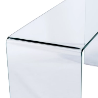 Konsolipöytä Ice Console : 12 mm kirkas karkaistu lasi