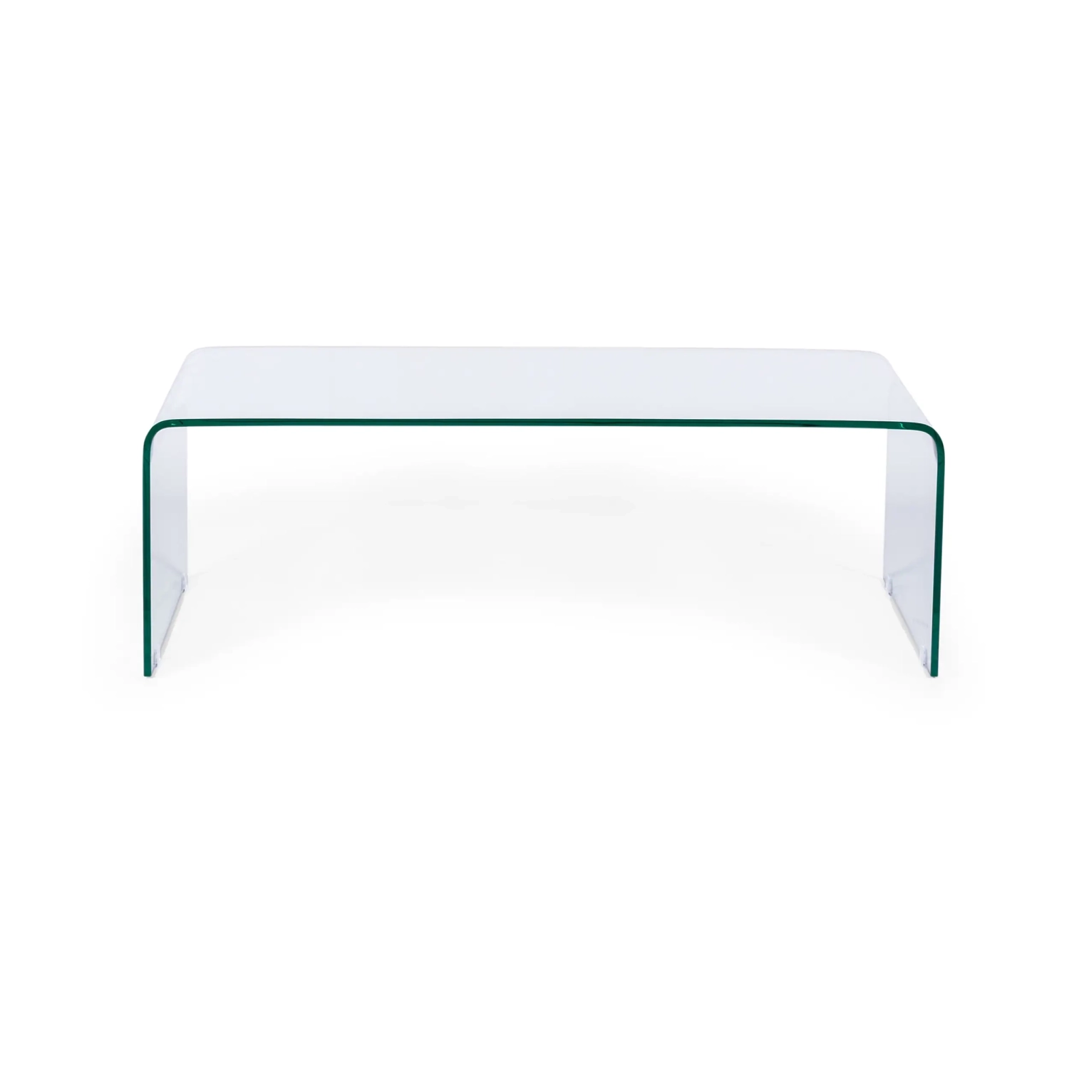 Coffee Ice Coffee Table : 12 mm transparent tempered glass