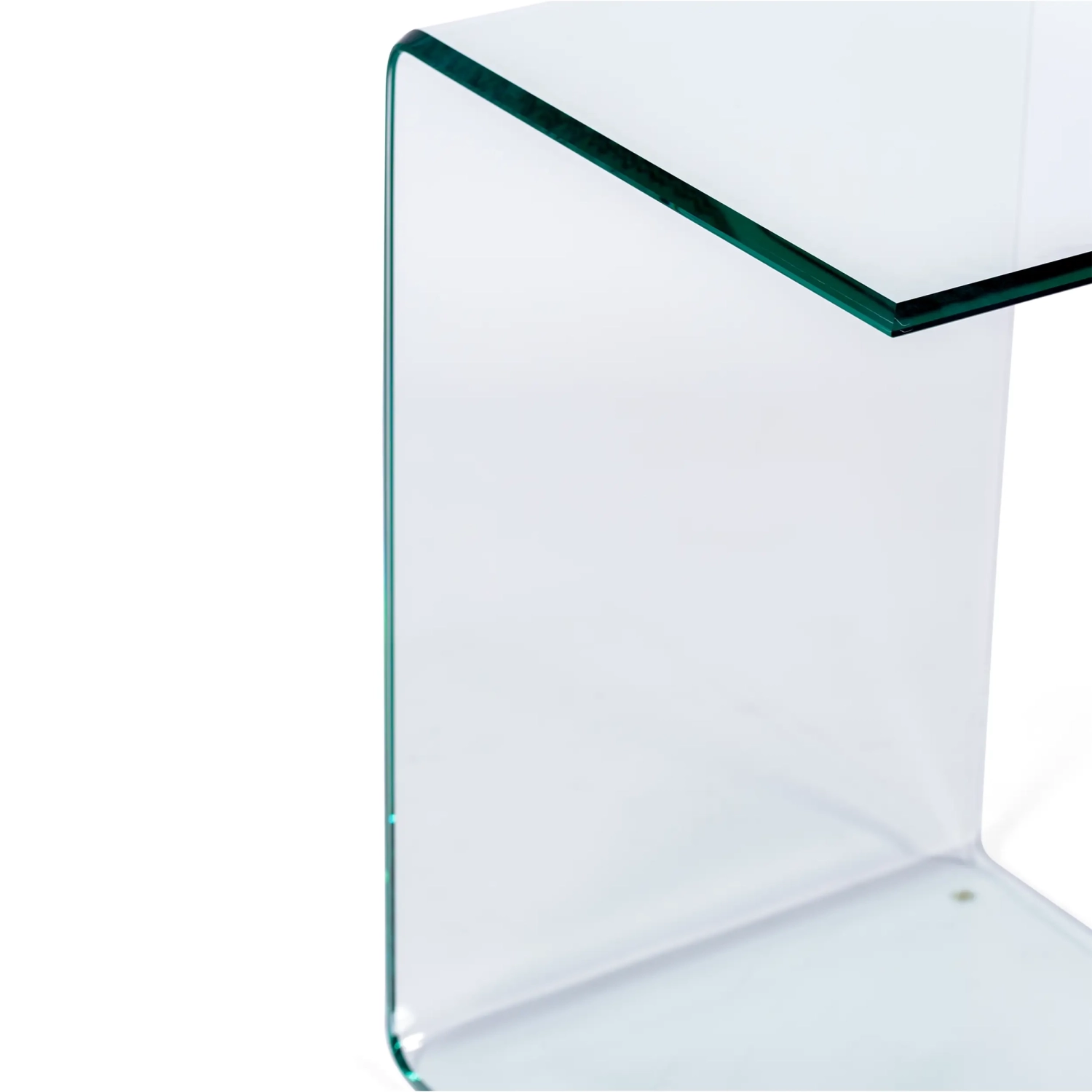 Ice Side Table | Table d'appoint et table basse en verre trempé