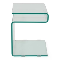Winter Side Table | Beistelltisch und Couchtisch aus gehärtetem Glas