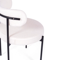 Silla Lenin tapizada en terciopelo – diseño elegante y moderno 🪑