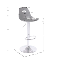 Stolička nastavitelný Kansas | Moderní, ergonomický design