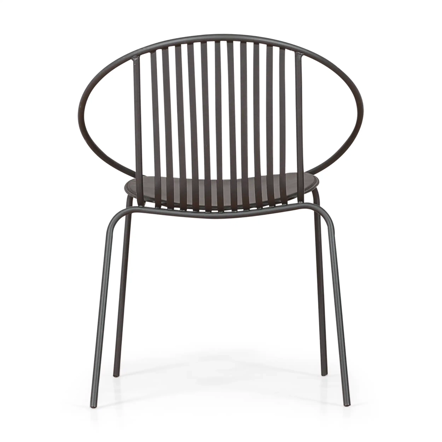 Sedia in metallo Bali - Robusta e moderna per uso interno ed esterno - - Bali Mobilie Design