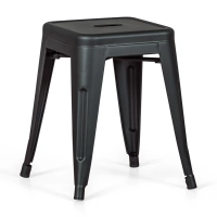 Kruk industrieel Bistro 45CM Mat - Industriële stoelen en krukken