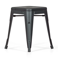Taboret industrialny Bistro 45CM Matt - Industrialne krzesła i taborety