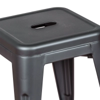 Hocker industrial Bistro 45CM Matt - Industrielle Stühle und Hocker