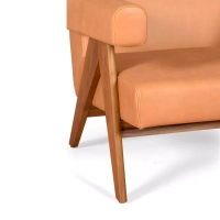 Chaise longue confort Compass - Elégance rétro vintage - Meubles Concept