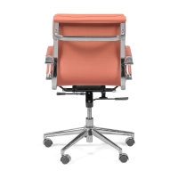 Cadeira de escritório estofada Task Design clássico e conforto moderno