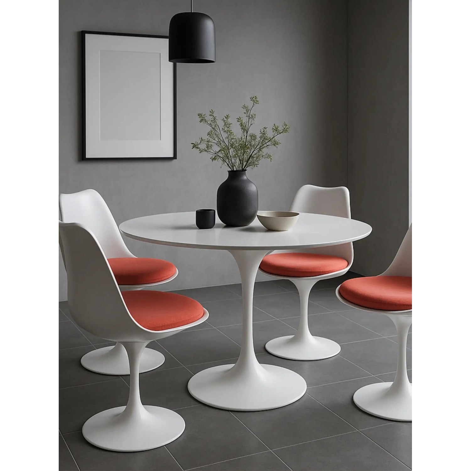 Réplica Silla Tulip Chair - Sillas de diseño con cojín - Mueble Design