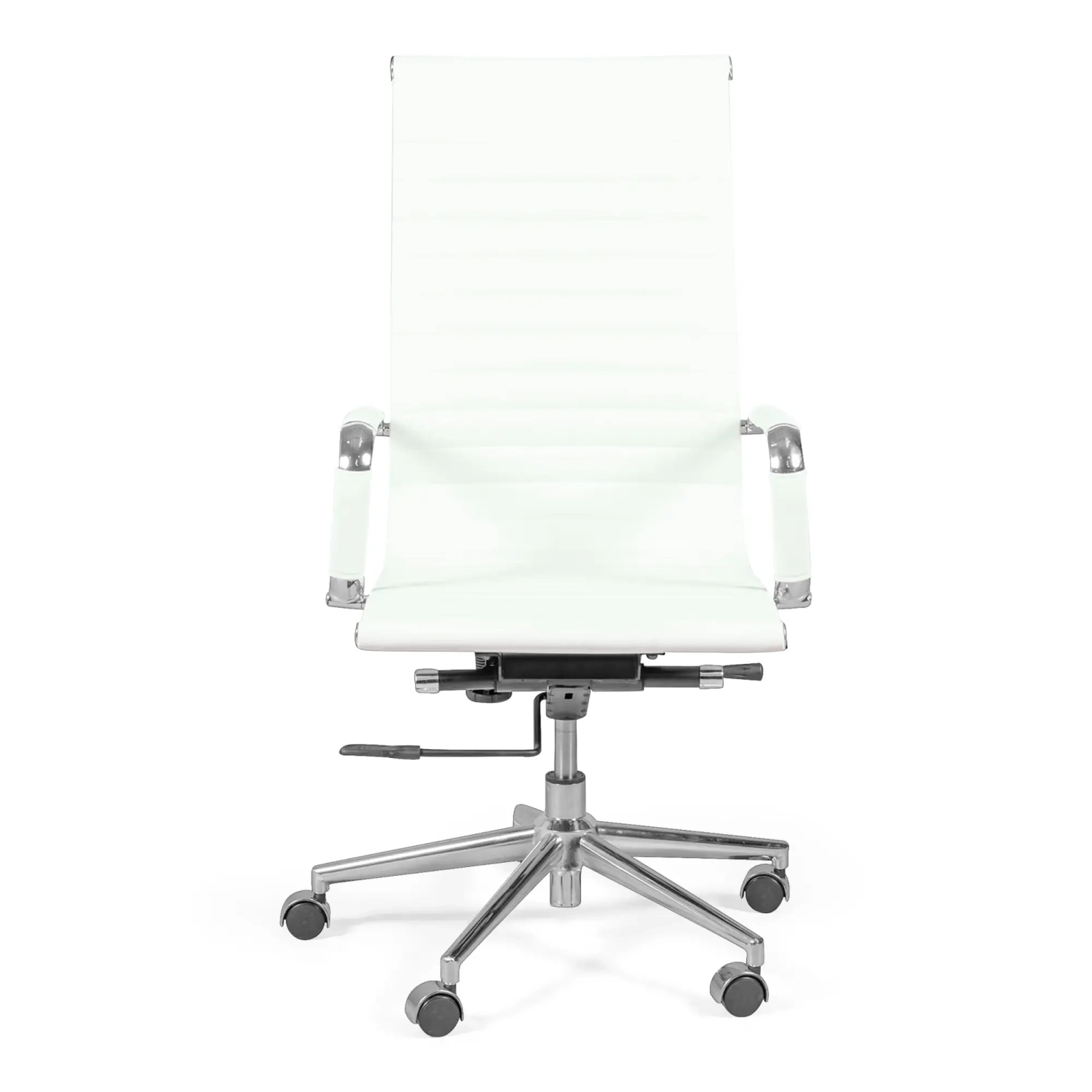 Bureaustoel met hoge rugleuning | Ergonomie en modern ontwerp in kunstleer