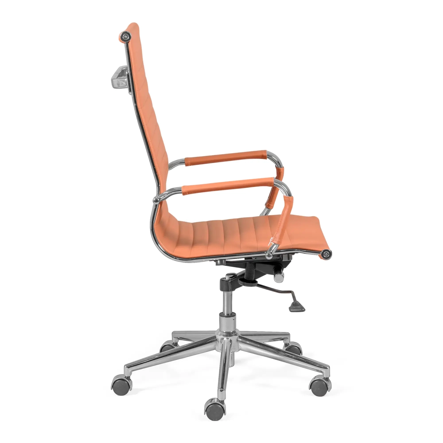 Chaise de bureau avec dossier haut | Ergonomie et design moderne en simili cuir