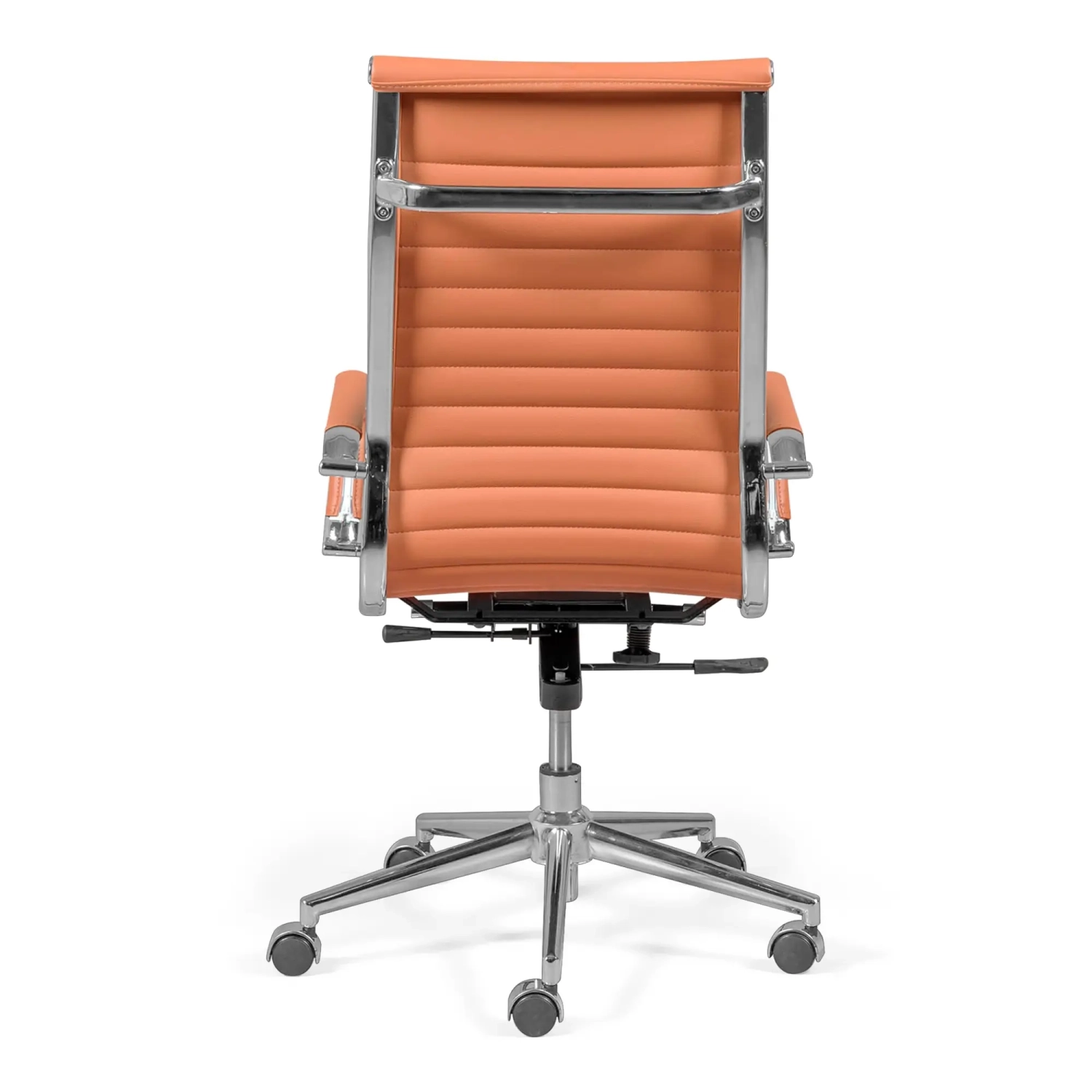 Toimistotuoli korkealla selkänojalla | Ergonomia ja moderni muotoilu keinonahkaa